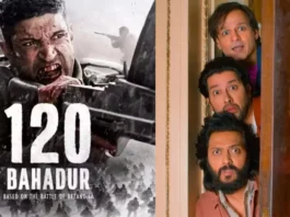 120 Bahadur Vs Mastiii 4 Box Office Collection Day 6