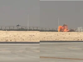 Dubai Tejas Crash