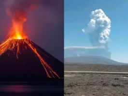 Ethiopian Volcano Eruption