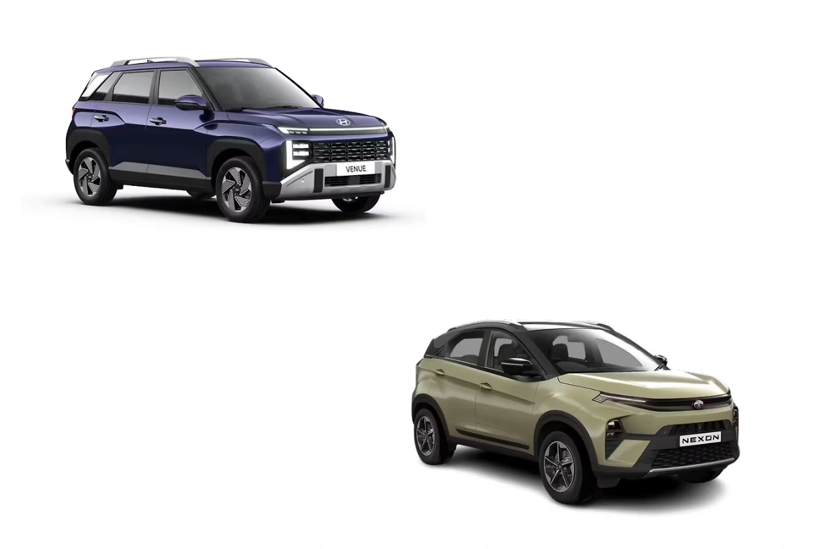 Hyundai Venue 2025 vs Tata Nexon Hyundai Venue 2025 vs Tata Nexon