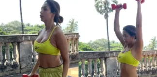 Malaika Arora से जानें कैसे करें बाजू को टोन और कोर को मजबूत, इन 5 डम्बल मूव्स से मिनटों में दिखेगा फायदा Malaika Arora