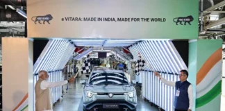 Maruti Suzuki e Vitara Electric SUV : सिंगल चार्ज पर 500KM रेंज और बड़ी टच स्क्रीन! एक नहीं अनेक खूबियों के साथ मारुति ला रही इलेक्ट्रिक कार Maruti Suzuki e Vitara Electric SUV