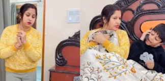 Viral Video: ठंड से कांप रही महिला को चाहिए थी गर्मी, बेटे ने घुमाया ऐसे शख्स को कॉल कि खौल उठी मां Viral Video