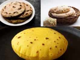 Wheat vs Millet vs Maize Roti