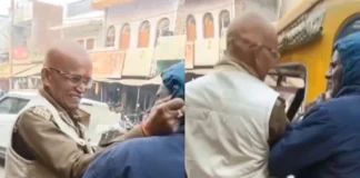 Pratapgarh Viral Video: ‘जूता मारेंगे..’ बूढ़े ओटो चालक का पुलिसवाले ने कान मोड़ते हुए पकड़ा गला, धमकी की वीडियो पर आलाधिकारियों का बड़ा एक्शन Pratapgarh Viral Video