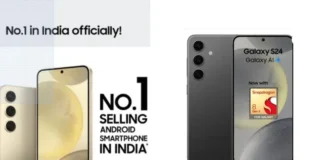 Samsung Galaxy S24 5G: भारत में सबसे ज्यादा बिकने वाला एंड्रॉयड फोन हुआ 34000 रुपए सस्ता! कैमरे के साथ मिल रहे पावरफुल AI फीचर्स Samsung Galaxy S24 5G