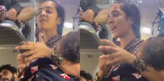 Viral Video: हाथ में मासूम बच्चे को थामे गरीब महिला ने ट्रेन में गाया ऐसा गाना, सुनकर लोग बोले- ‘कामयाबी कोई रोक..’ Viral Video