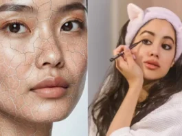 Winter Dry Skin Makeup