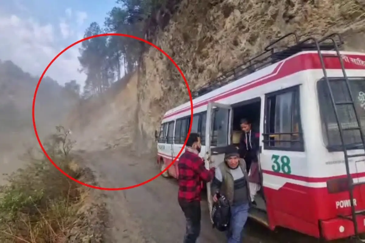 Mandi Landslide Video