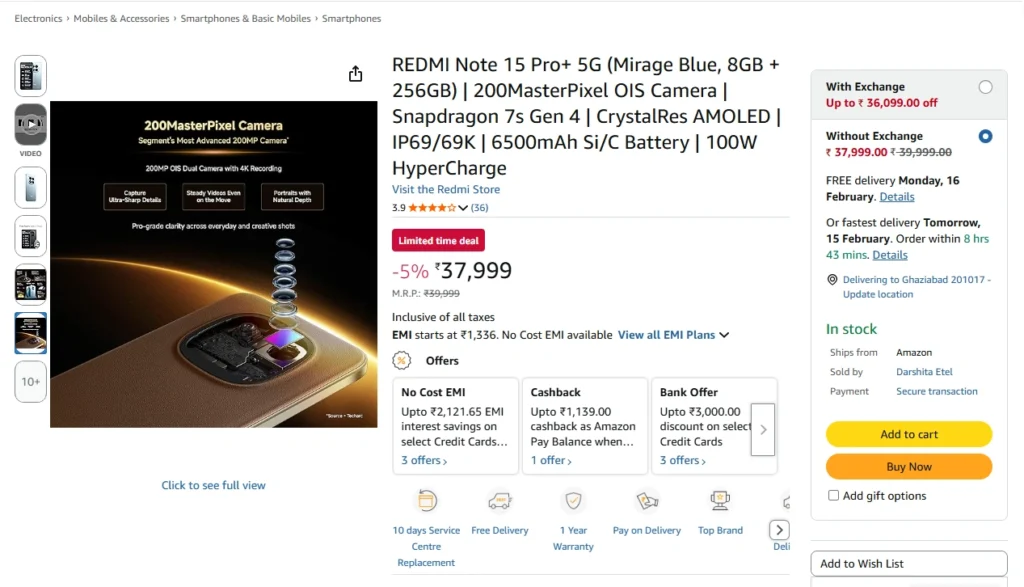 Redmi Note 15 Pro Plus 5G