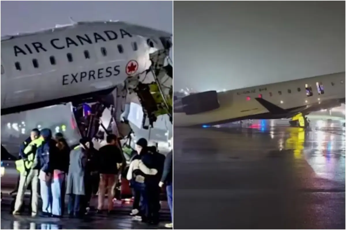 Air Canada Express Collision