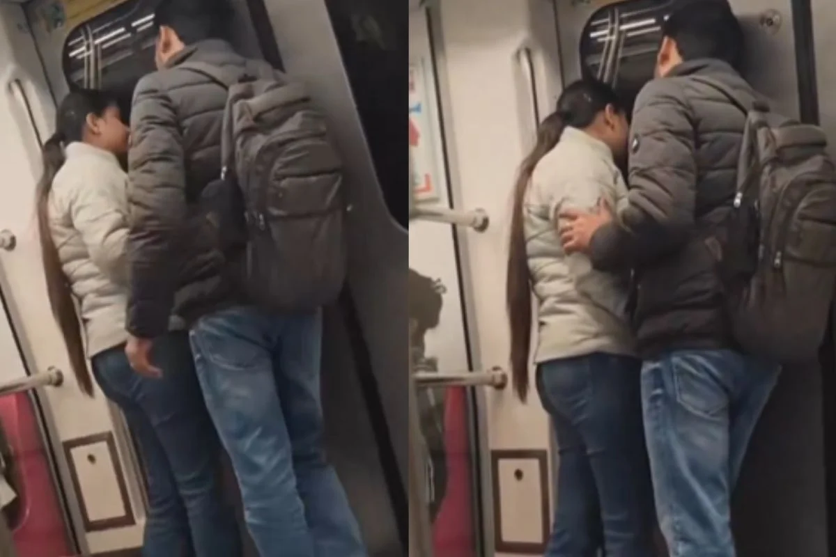 Delhi Metro Viral Video