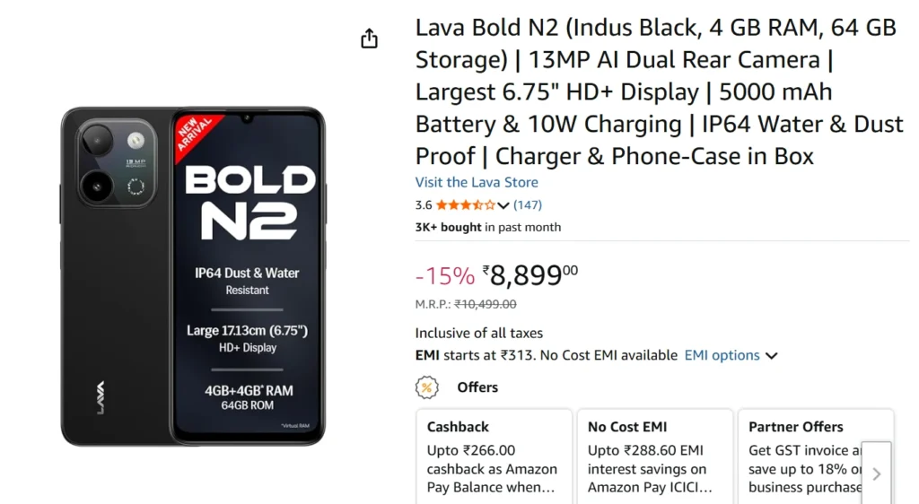 Lava Bold N2