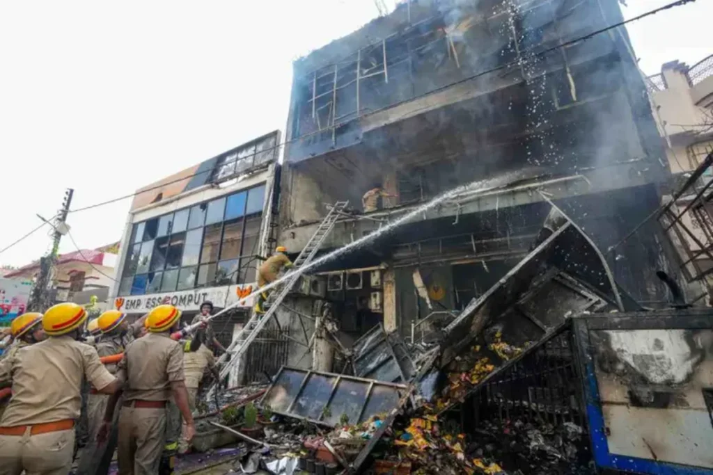 Lucknow Fire Incident