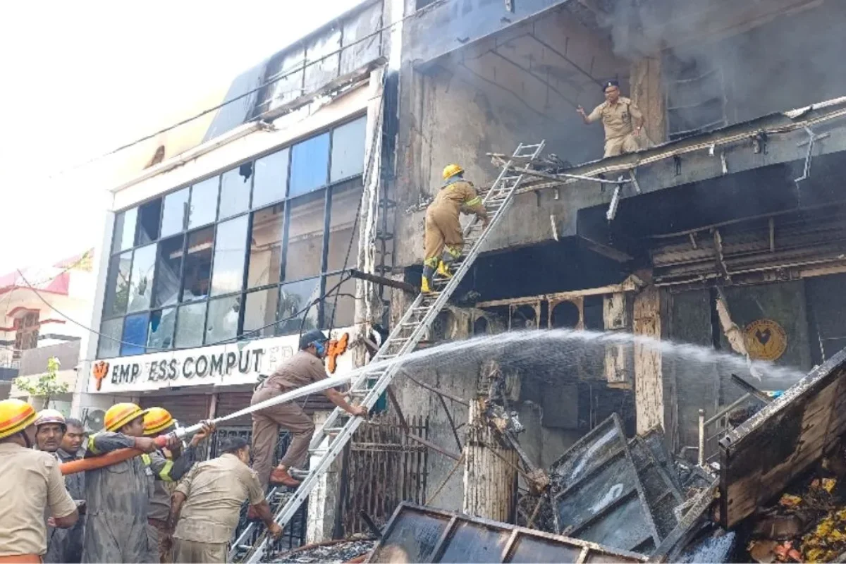 Lucknow Fire Incident