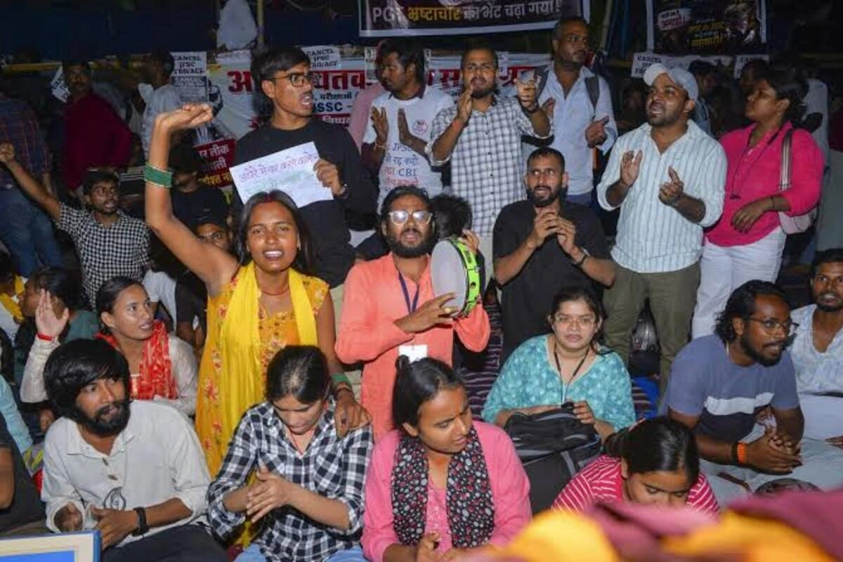 Jharkhand Students Protest