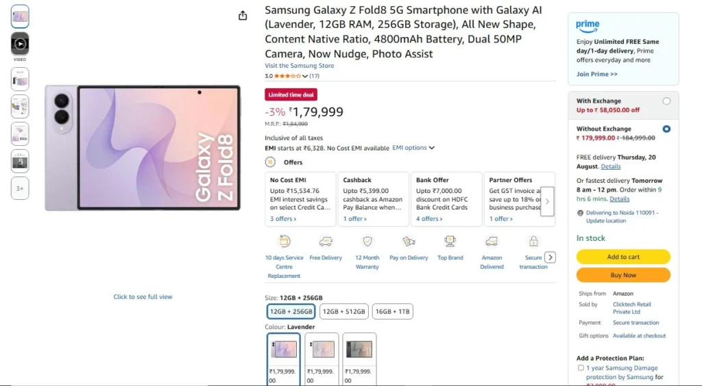 Samsung Galaxy Z Fold 8 5G