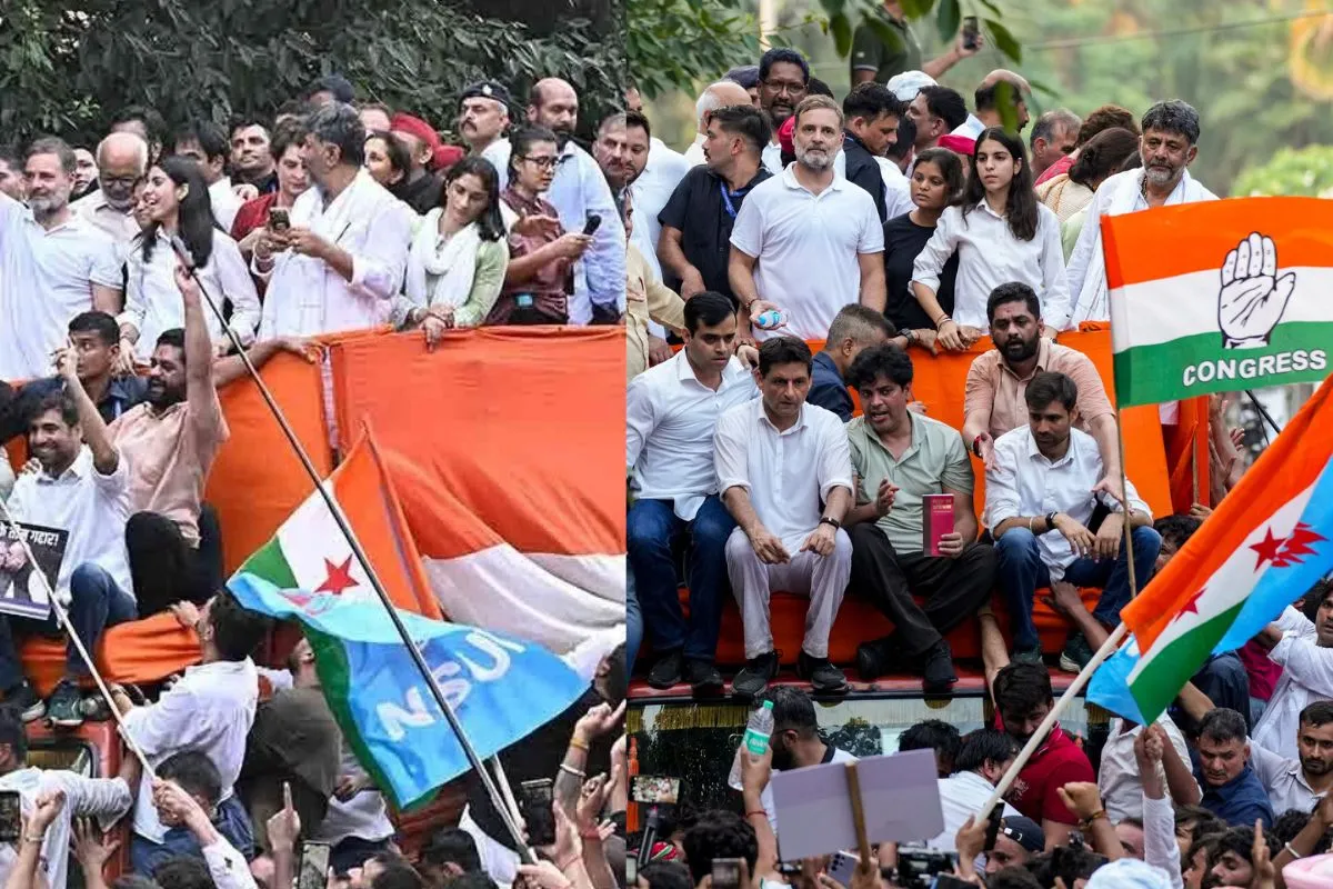 INDIA bloc Rally